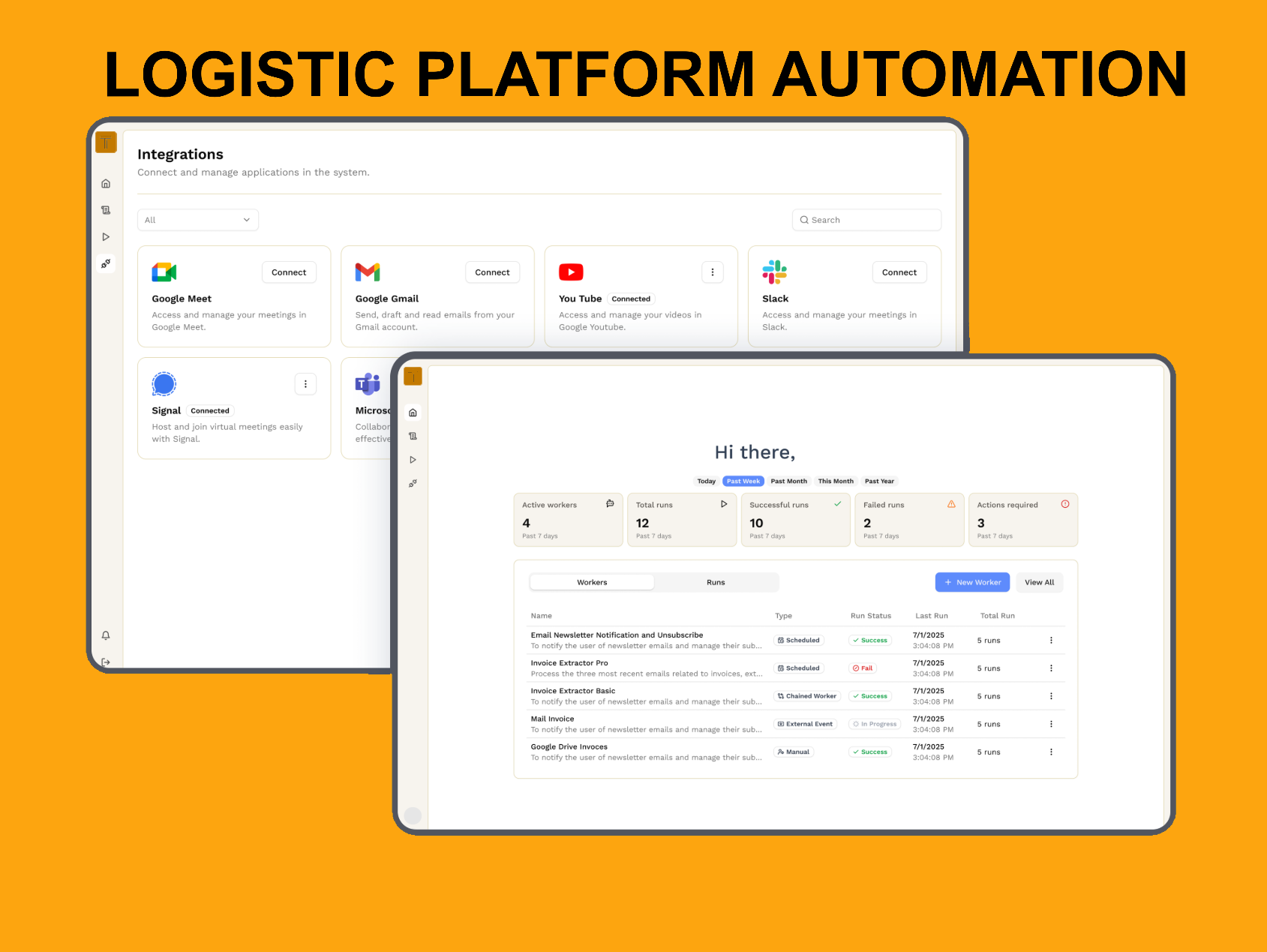 LOGISTICS AUTOMATION MVP